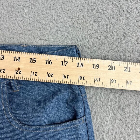 Habands Fit Forever Mens 36X28 Expandable Waist Light Blue Dress Pants Style 060 - Picture 6 of 10